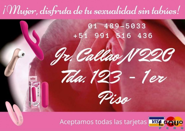 Sex Shop Arequipa: juguetes para el placer sexual