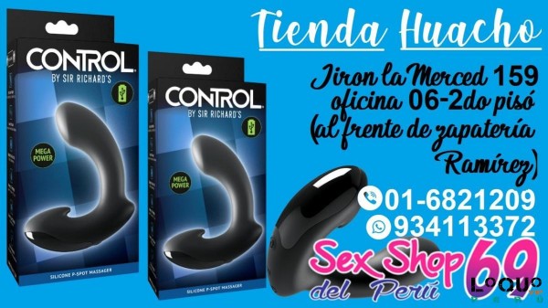 Sex Shop Arequipa: vibrador punto G control / prostatico