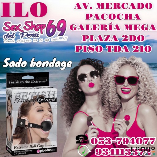Sex Shop Arequipa: juguetes para pareja _bondage _esposas _mordazas