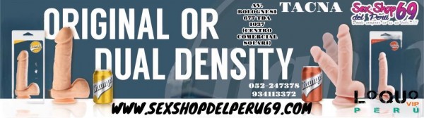Sex Shop Arequipa: consoladores dual _density_textura suave_flexible_