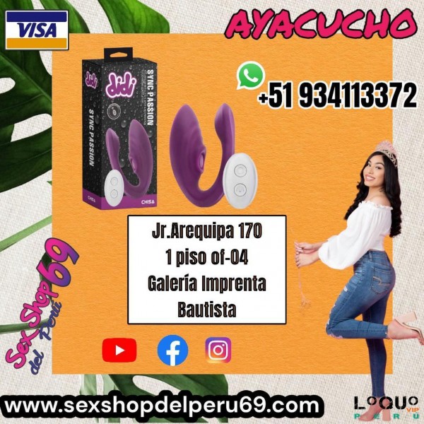 Sex Shop Arequipa: DIDI_VIBRADOR RECARGABLE PUNTO G SUCCIONADOR