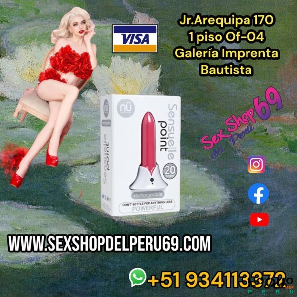 Sex Shop Arequipa: POTENTE BALA VIBRADORA _USB RECARGABLE