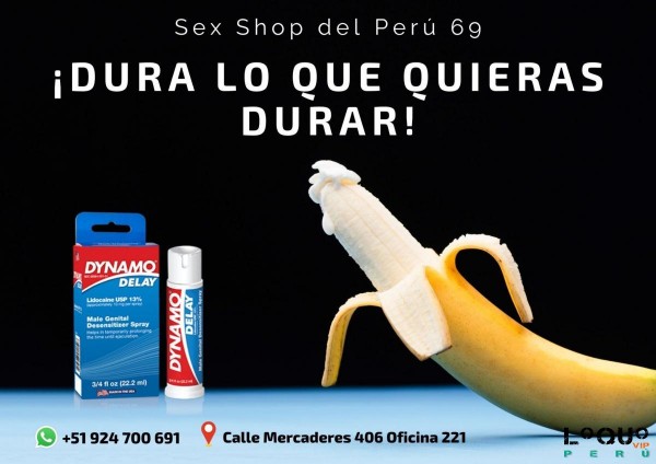 Sex Shop Arequipa: DYNAMO_RETARDANTE_ALARGA TU PLACER POR MUCHO MAS