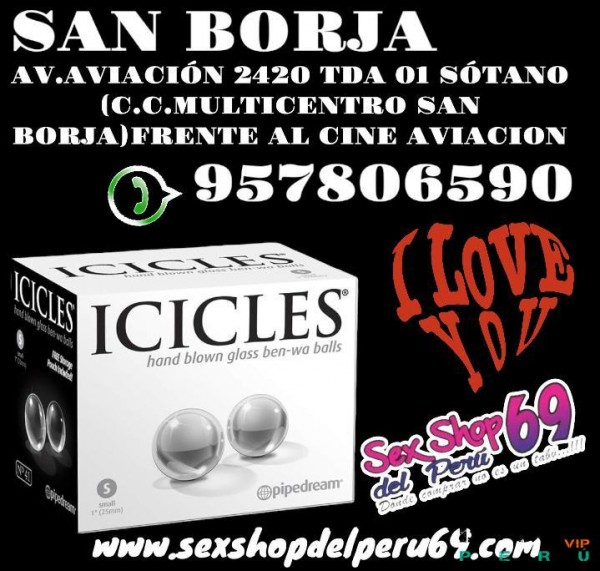 Sex Shop Arequipa: glass_icicles_ben wa balls
