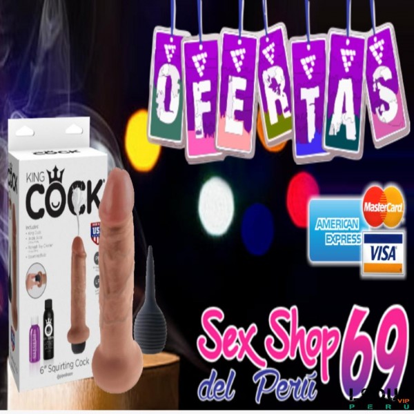 Sex Shop Lima Metropolitana: B-CONSOLADOR KING COCK CLEAR 7.5 CON TESTICULDILDOS SEXSHOP69 LA MOLINA DELIVERY
