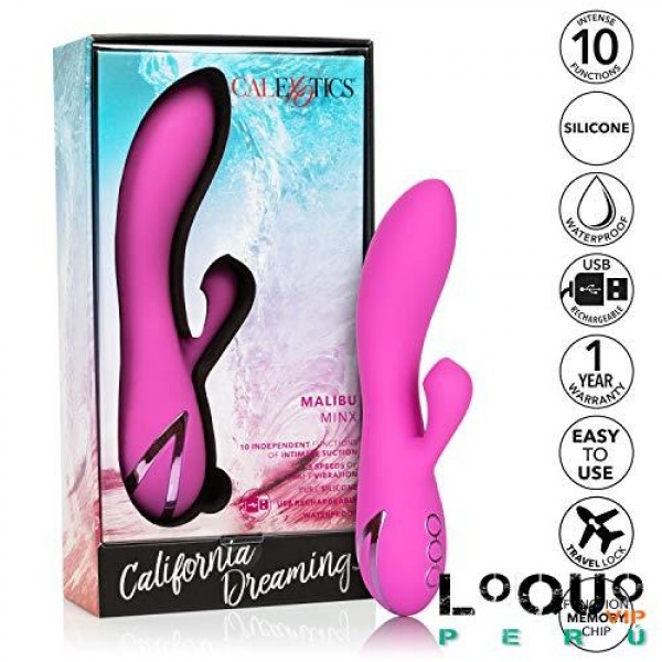 Sex Shop Arequipa: vibrador con relajantes vibraciones_conejito MALIBU_sexshop 69 _arequipa