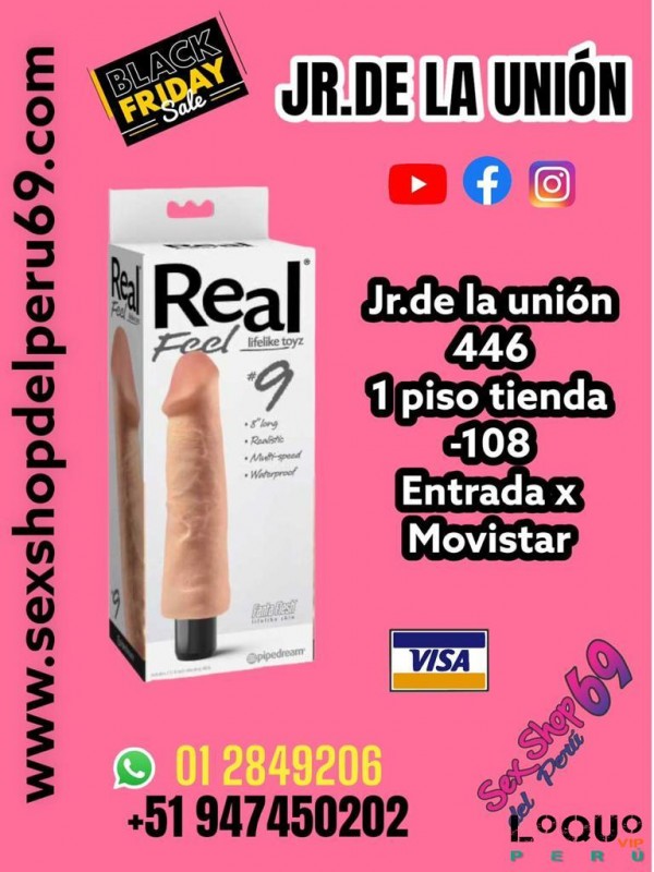 Sex Shop Lima Metropolitana: REAL FEEL 6.5 ............