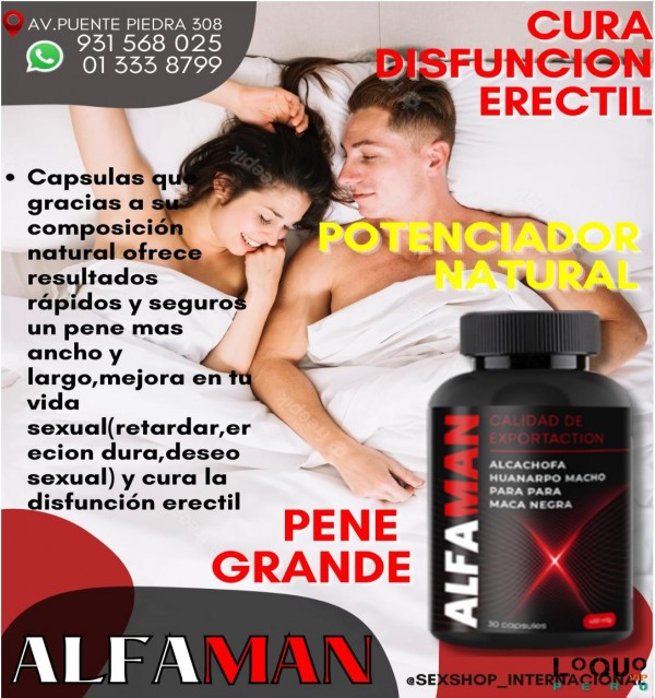 Sex Shop Lima: ALFAMAN ORIGINAL CEL 931568025 DELIVERY GRATIS ENVIO TODO PERU