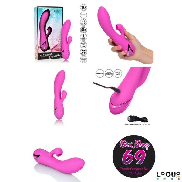 Sex Shop Arequipa: vibrador conejito malibu_sexshop69_arequipa_whatsapp +51 924700691