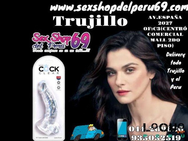 Sex Shop Arequipa: consolador traslucido_sexshop69_arequipa_delivery gratis