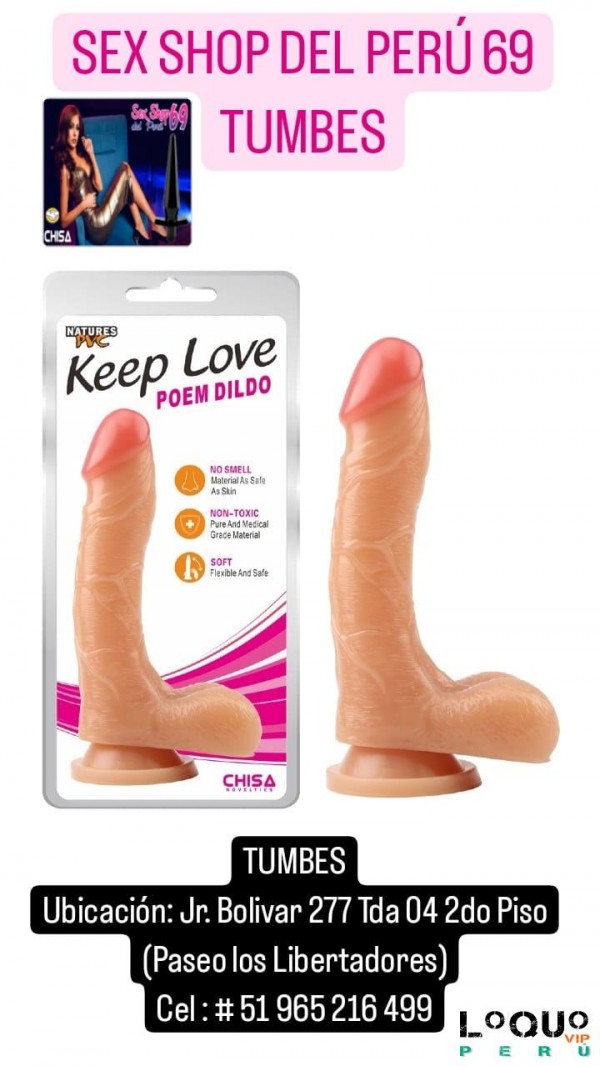 Sex Shop Tumbes: KEEP LOVE POEM DILDO