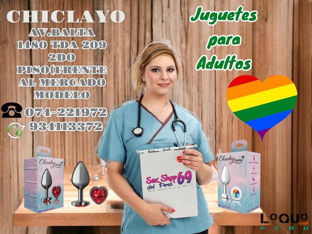 Sex Shop Arequipa: SILVER_CHEEKY_PLUG_GEMAS