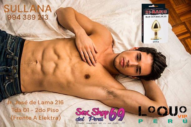 Sex Shop Arequipa: PUG ANAL GEMA GOLD
