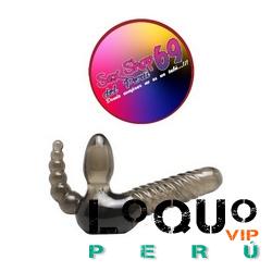 Sex Shop Puno: sexshop69VIBRADOR DOBLE STRAPLES/on/