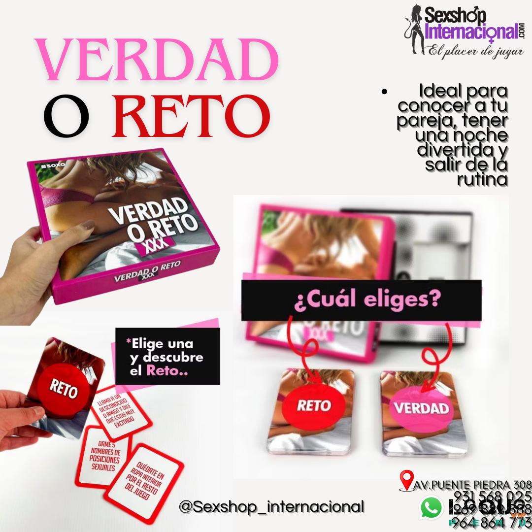 Sex Shop Lima Metropolitana: JUEGO DE MESA XXX VERDAD O RETO CONÓZCANSE MAS Y DIVIÉRTANSE 931568025