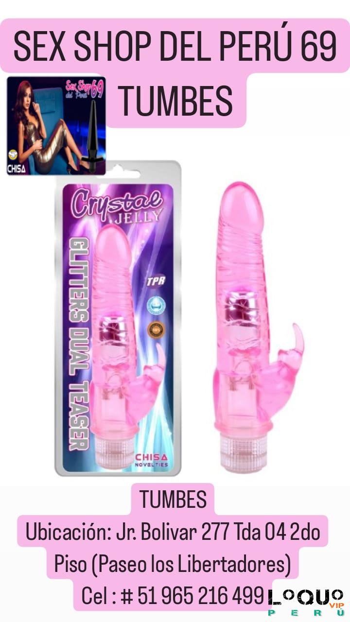 Sex Shop Tumbes: PLACERES MAS INTENSOS CON GLITTERS DUAL