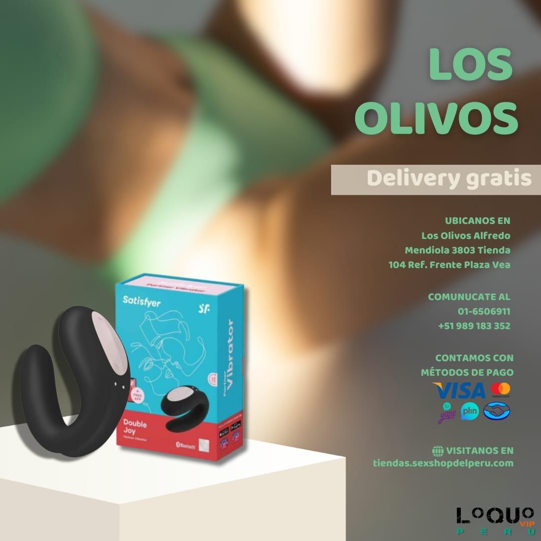 Sex Shop Arequipa: DOBLE JOY_BLACK_SATISFYER