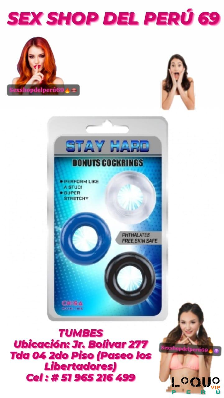 Servicios Virtuales Tumbes: PACK DE 3 ANILLOS RETARDES