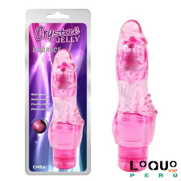 Bdsm Lima Metropolitana: VIBRADOOR CRYSTAL JELLYY EEMBRACE