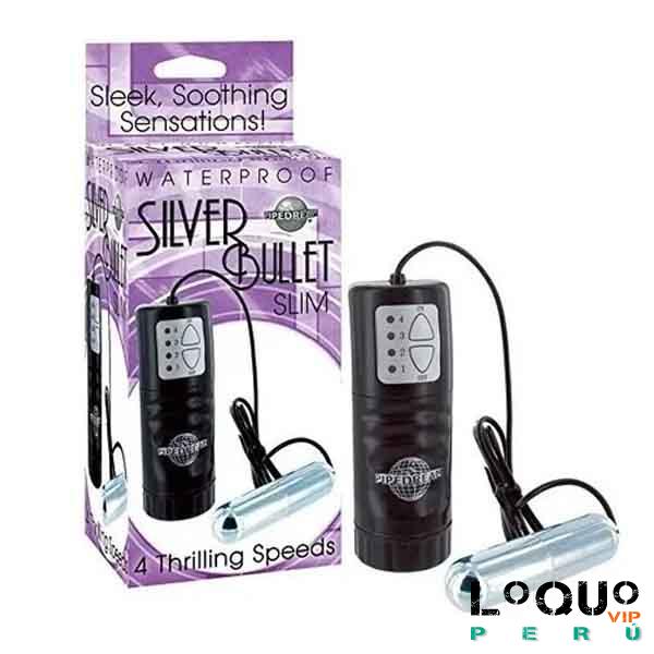 Bdsm Lima Metropolitana: VIBRADOR ANAL SILVER BULLET SLIM   S/.160.00