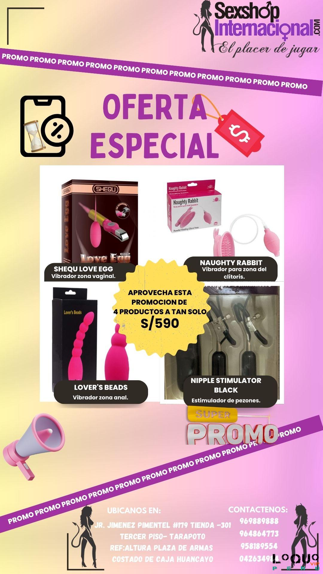 Sex Shop San Martín: PROMOCION DE PRODUCTOS