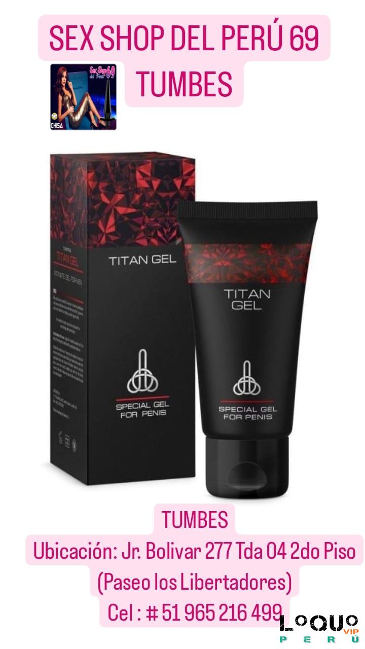 Sex Shop Tumbes: Titan Gel 50 ml