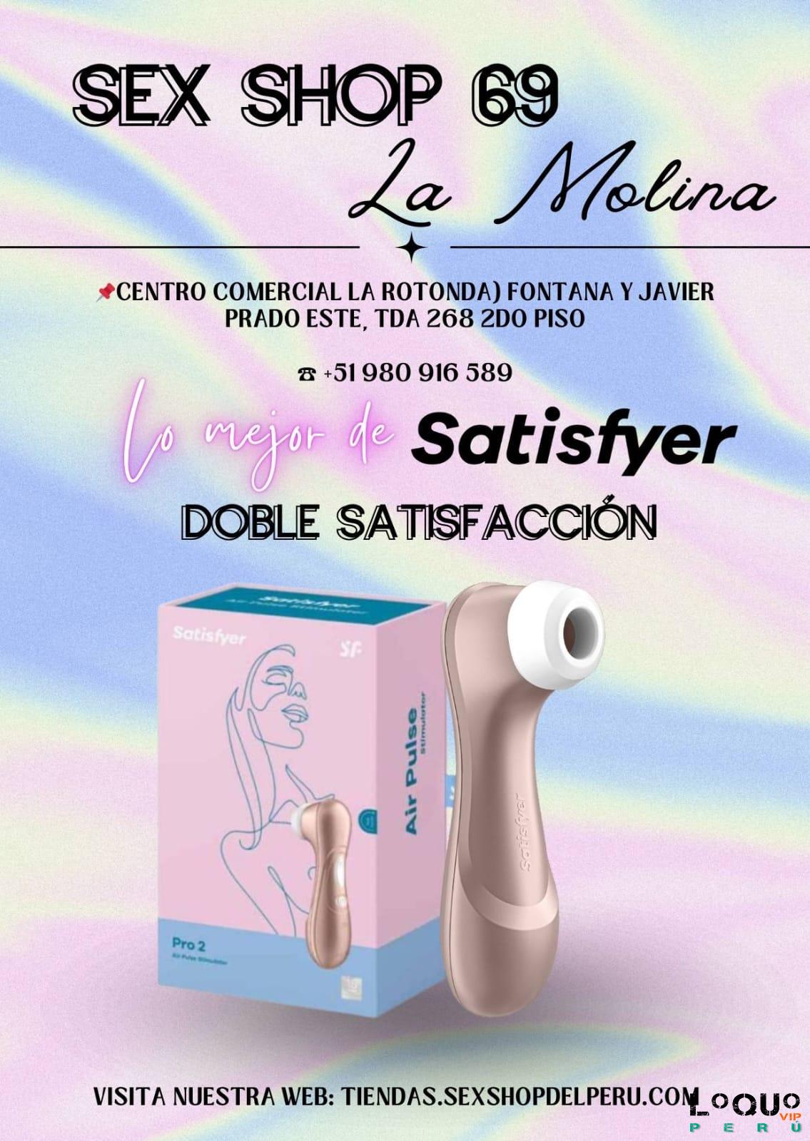 Sex Shop Lima: SATISFYER PRO 2 PULSE  S/.329.00