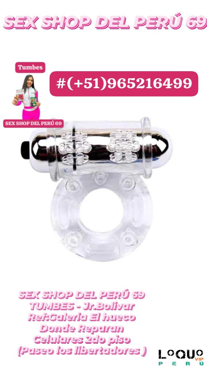 Sex Shop Tumbes: Vibrating Bull Ring-Clear