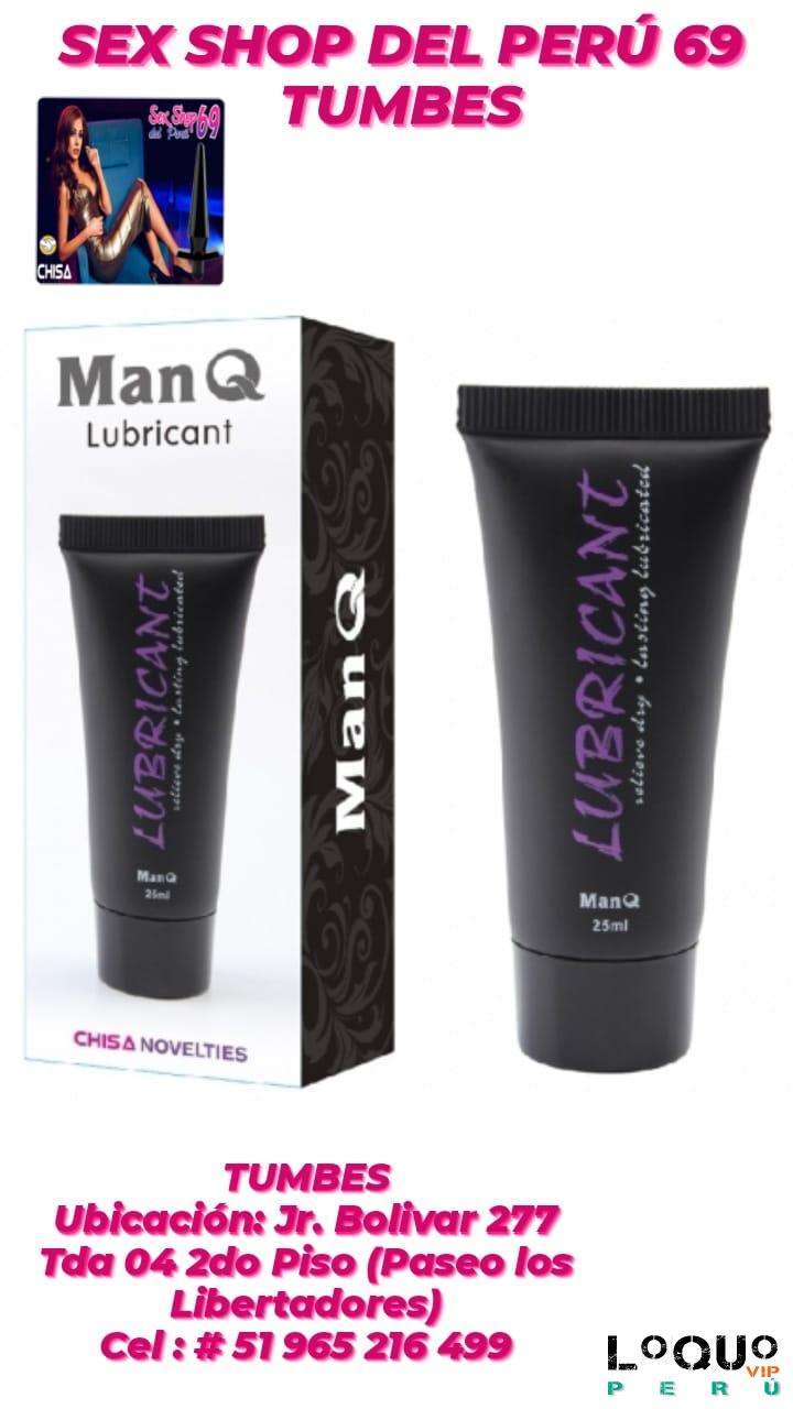 Sex Shop Tumbes: Lubricante Intimo a base de Agua Man’Q CHISA 25ml