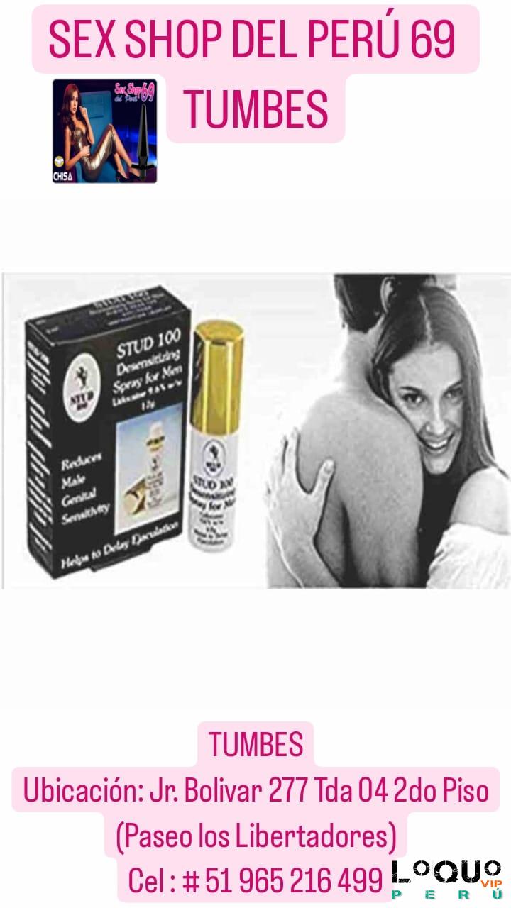 Sex Shop Tumbes: Spray retardante Stud 100