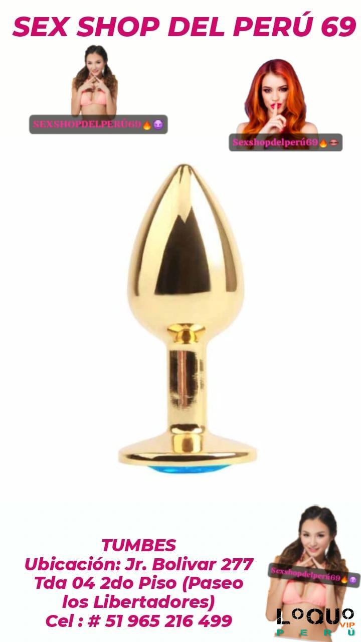 Sex Shop Tumbes: PLUG BLUE GEM ANAL