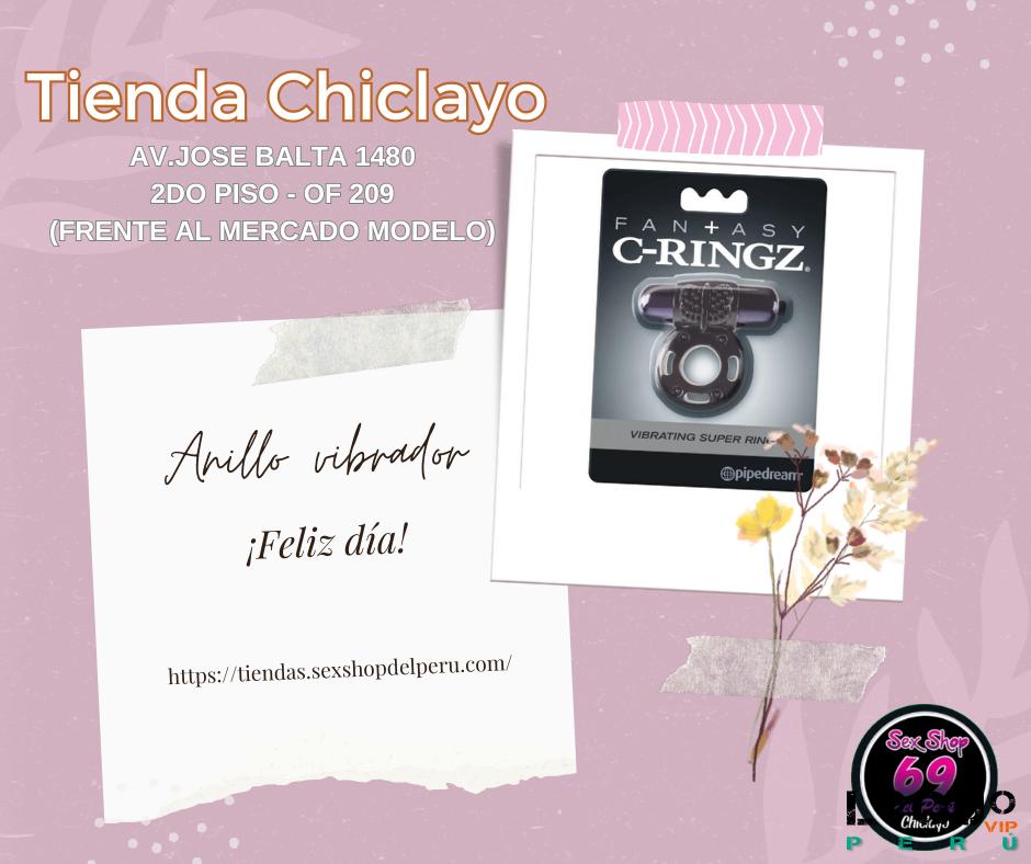 Sex Shop Lambayeque: ANILLO FANTASY C-RINGZ VIBRADORAA