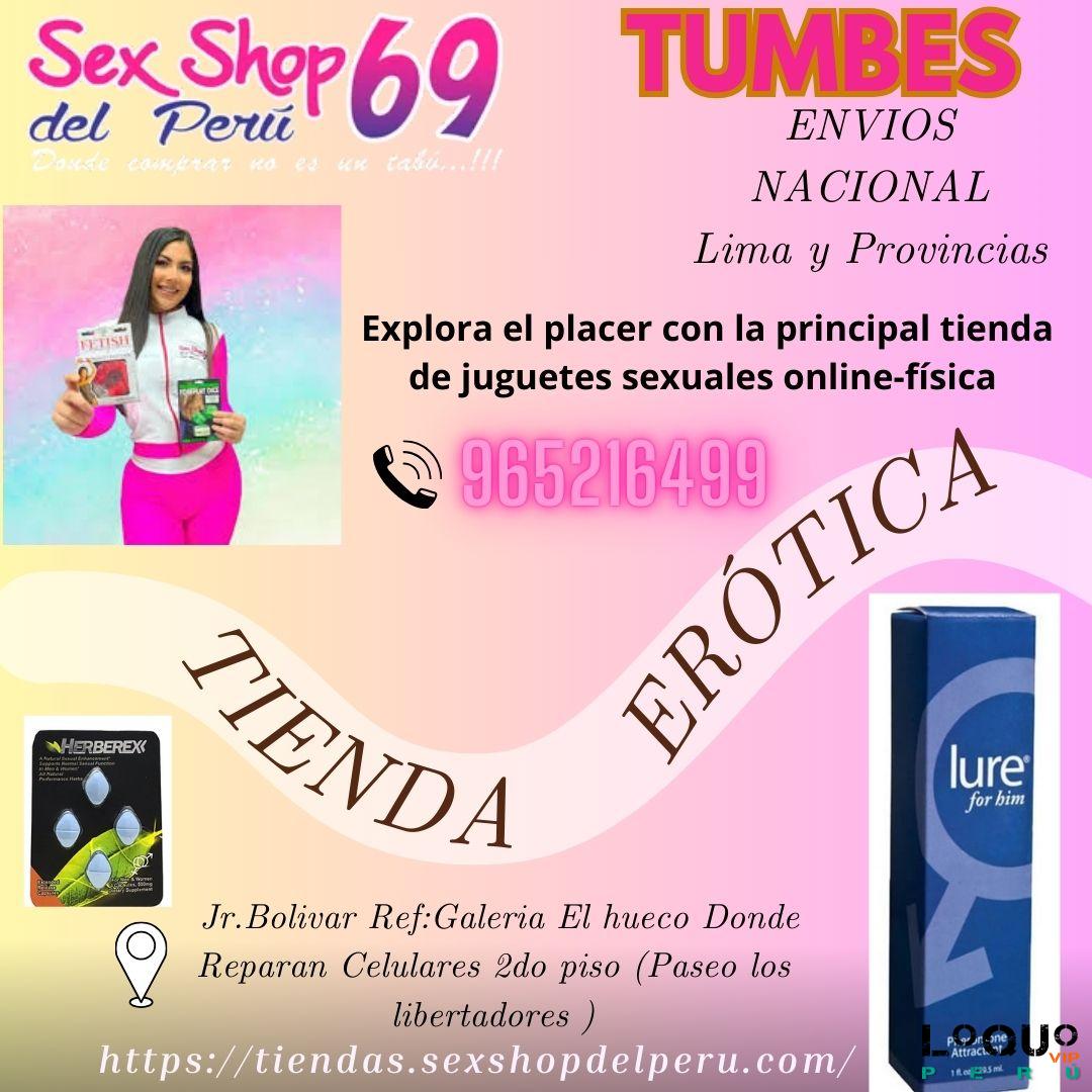 Sex Shop Tumbes: Consolador Dual Stimulator