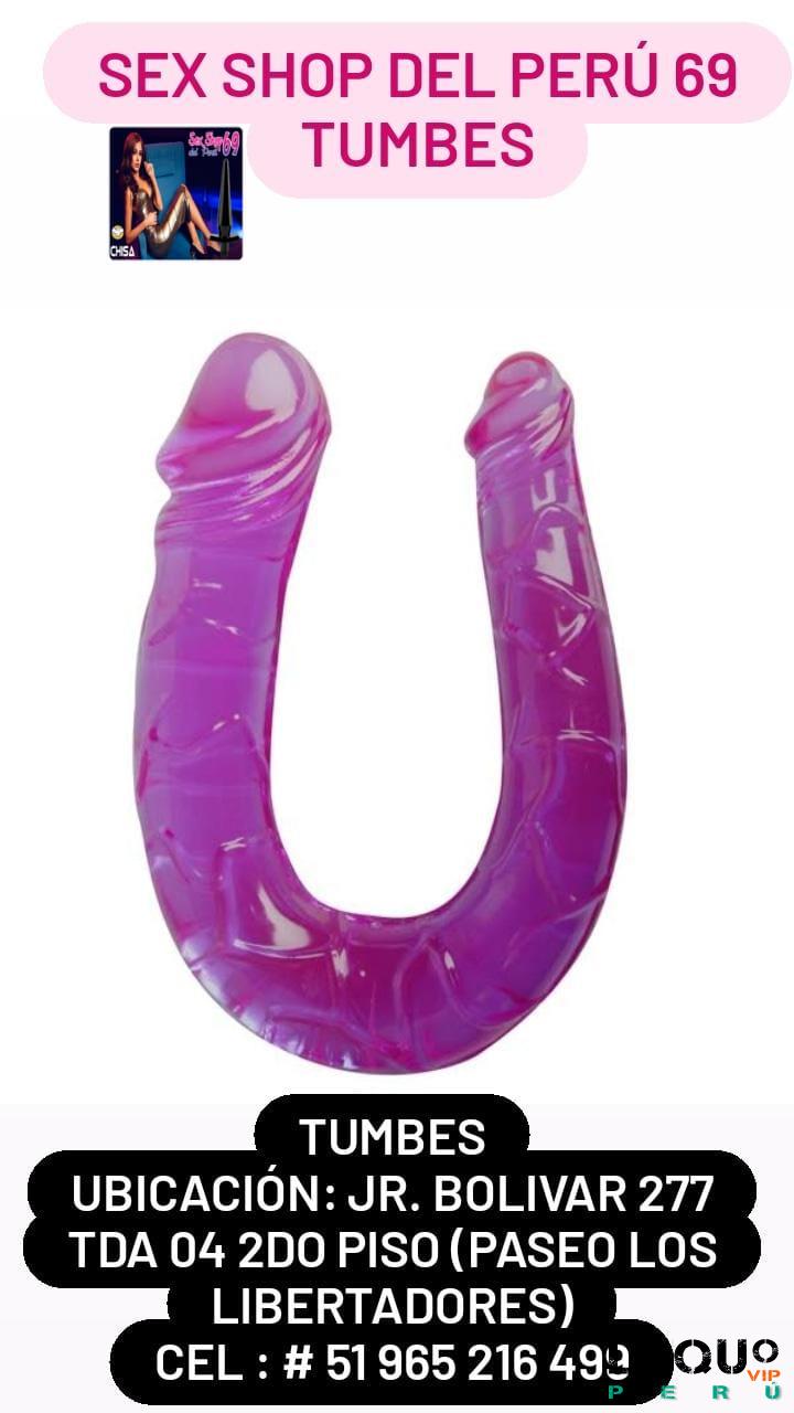 Sex Shop Tumbes: Consolador Dual Stimulator