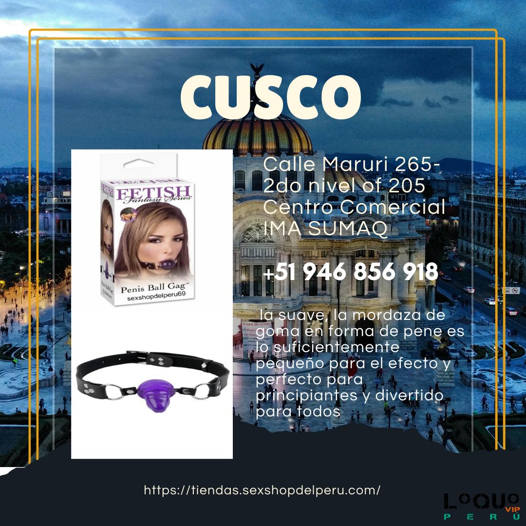 Sex Shop Cusco: MORDAZA CON FORMA DE PENE