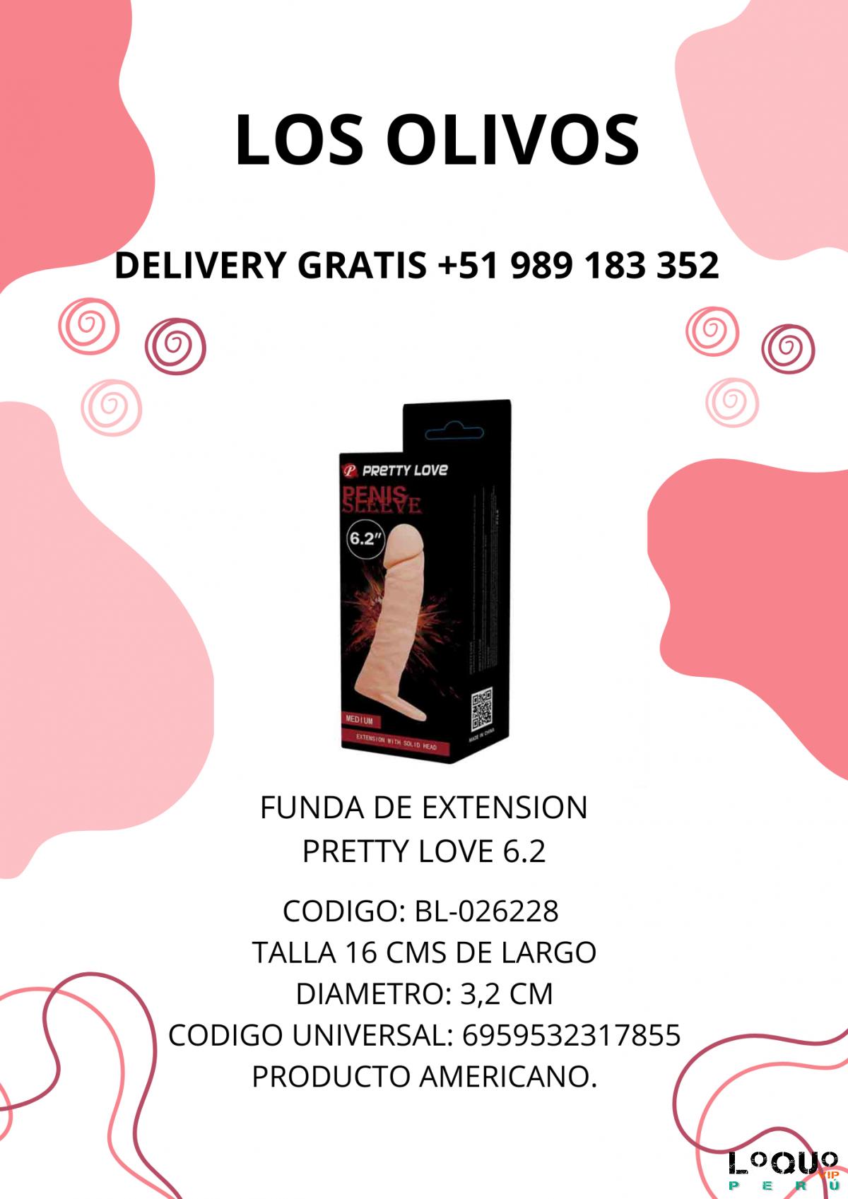 Sex Shop Lima: PRETTY LOVE  6.2 FUNDA
