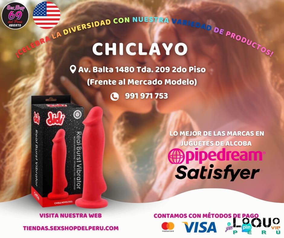 Sex Shop Lambayeque: VIBRADORR DIDI REAL BURST
