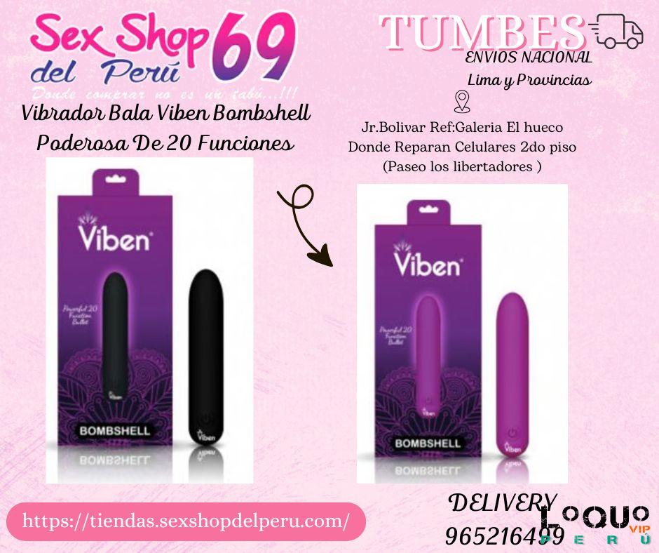 Sex Shop Tumbes: Bomba Vibrador Bombshell