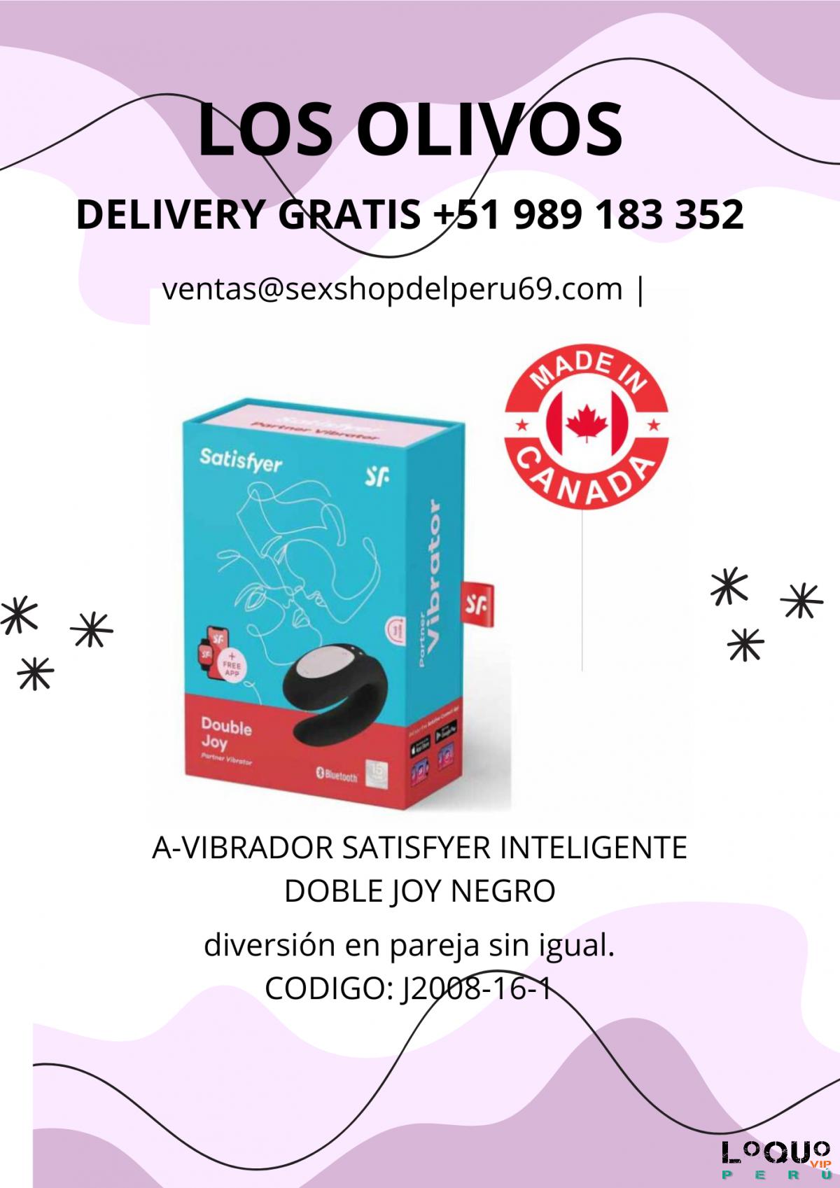Sex Shop Lima: SATISFYER INTELIGENTE DOBLE JOY