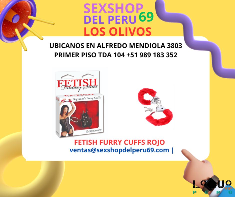 Sex Shop Lima: CUFFS ROJO ESPOSAS