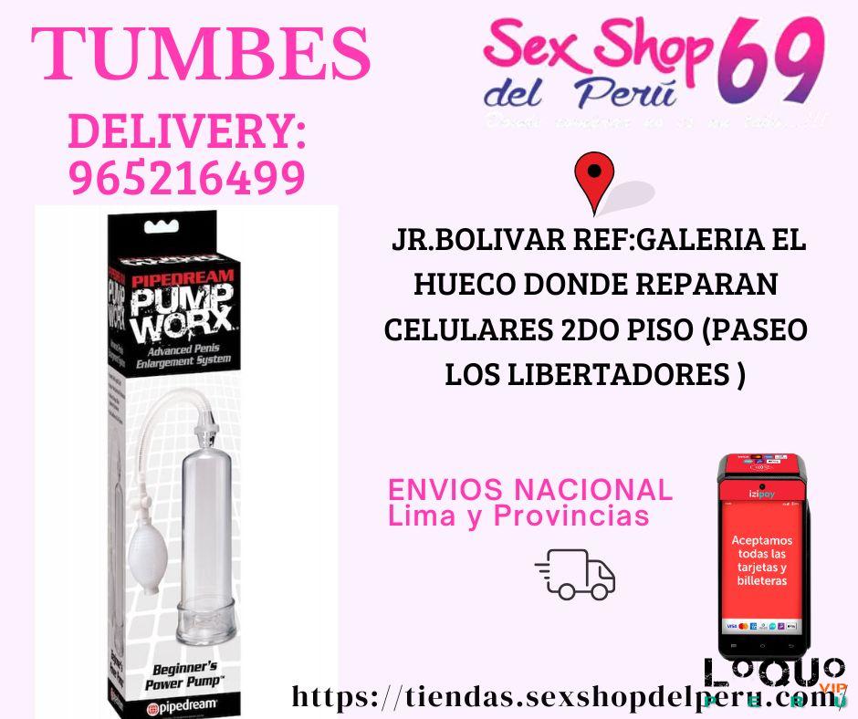 Sex Shop Tumbes: Bomba de pene  Power de Pipedream