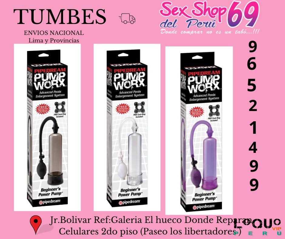 Sex Shop Tumbes: Bomba de pene  Power de Pipedream