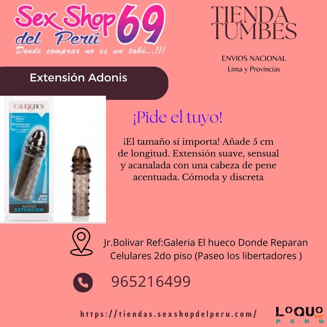 Sex Shop Tumbes: Protesis Funda Correa hueca de 23 cm con bolas
