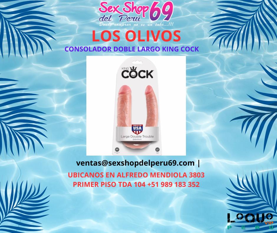 Sex Shop Lima: DOBLE LARGO KING COCK