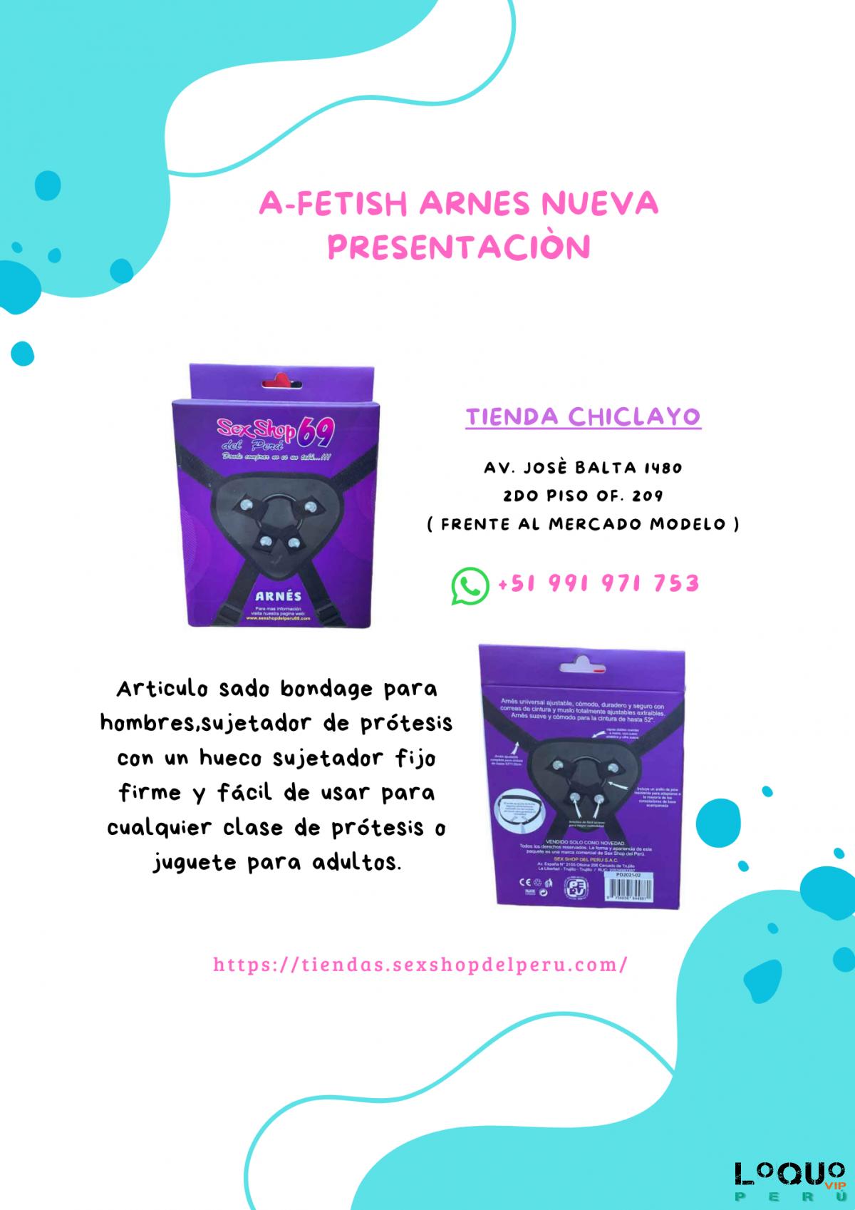Sex Shop Lambayeque: FETISH ARNES NUEVA PRESENTACION CON AROSS