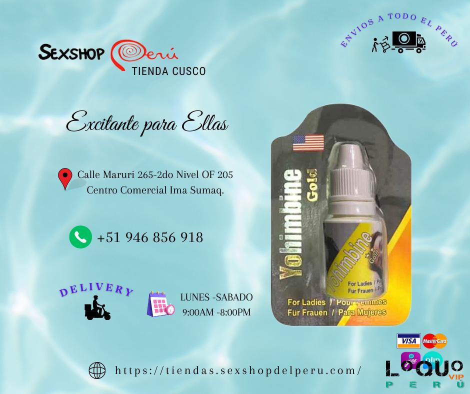 Sex Shop Cusco: EXITANTE PARA MIJERES