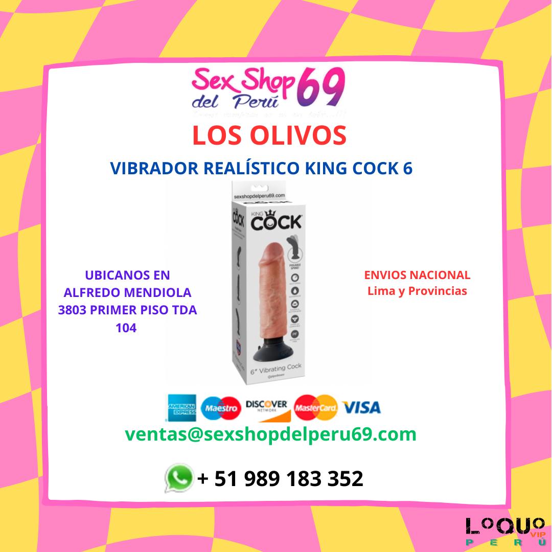 Sex Shop Lima: COCK 6 VIBRADOR