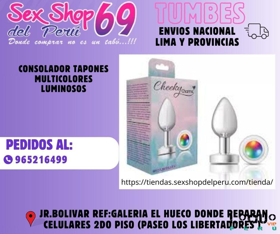 Sex Shop Tumbes: Ducha anal pequeña e íntima. Pera de enema pequeña