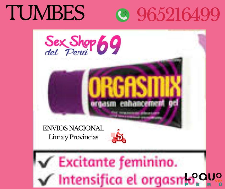 Sex Shop Tumbes: Gel Exitante Gel Estimulante Orgasmix
