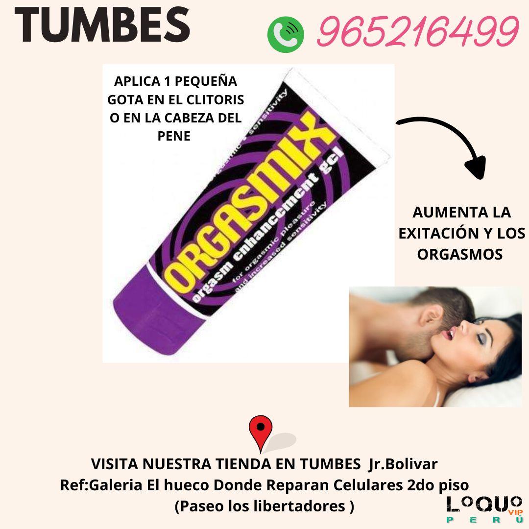 Sex Shop Tumbes: Gel Exitante Gel Estimulante Orgasmix